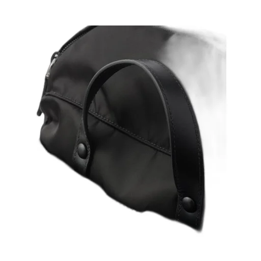 Re-Nylon and Saffiano leather backpack