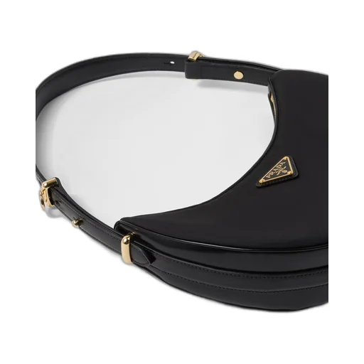 Prada Arqué Re-Nylon and brushed leather shoulder bag