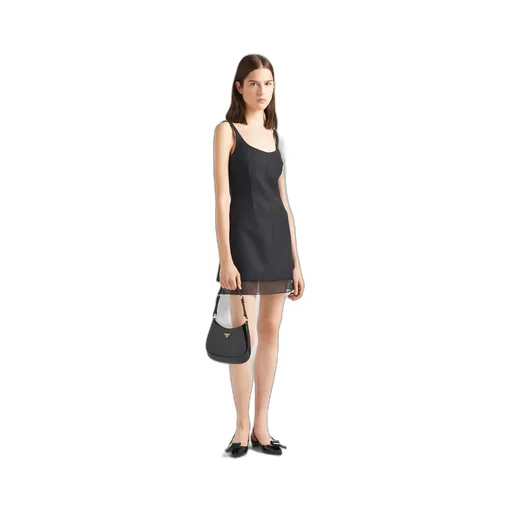 Wool mini-dress