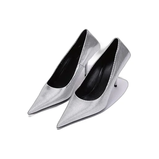 Embossed Square Knife Pumps