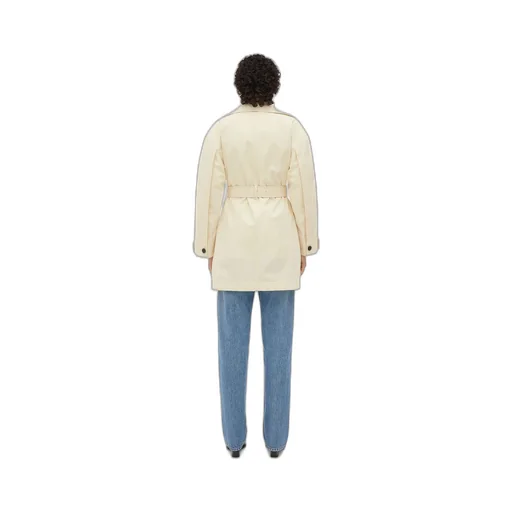Light Cotton Twill Trench Coat