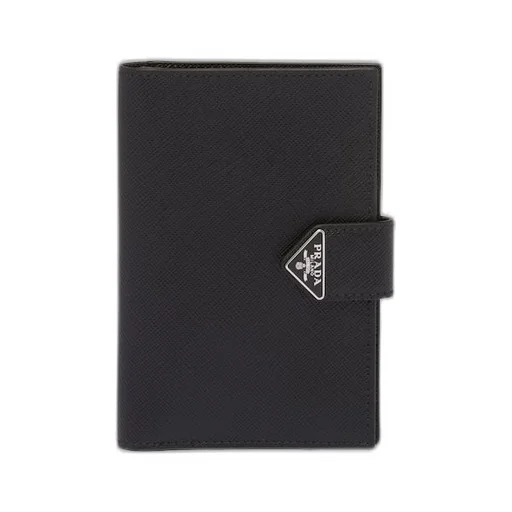 Saffiano leather passport holder