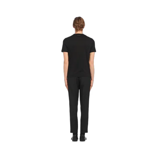 Stretch cotton T-shirt