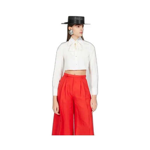Cotton poplin shirt