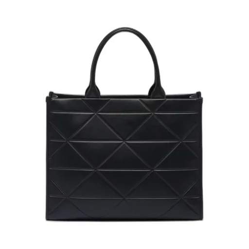 Large leather Prada Symbole bag with topstitching