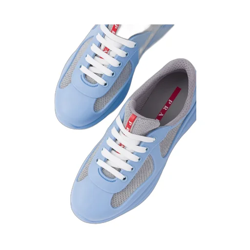 Prada America's Cup Soft rubber and bike fabric sneakers