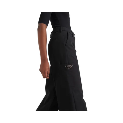 Stretch gabardine pants