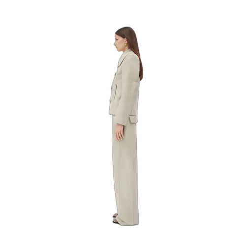 Cotton Gabardine Caban