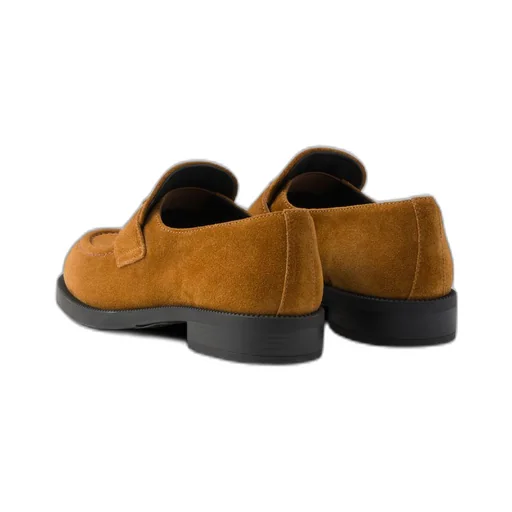 Suede loafers