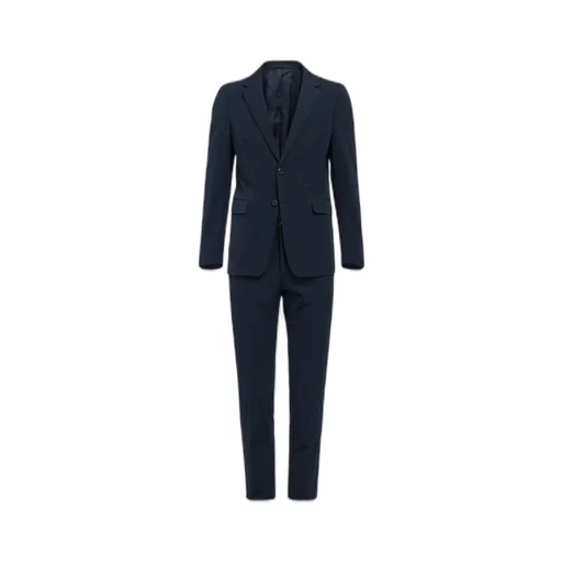 Technical fabric single-breasted suit