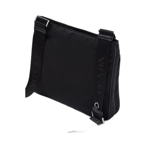Re-Nylon and Saffiano shoulder bag