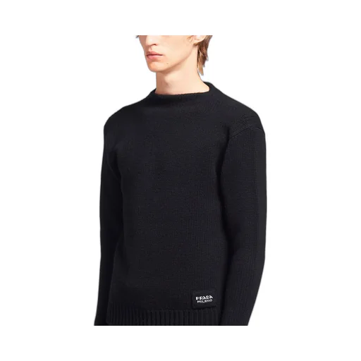 Cashmere boat-neck sweater