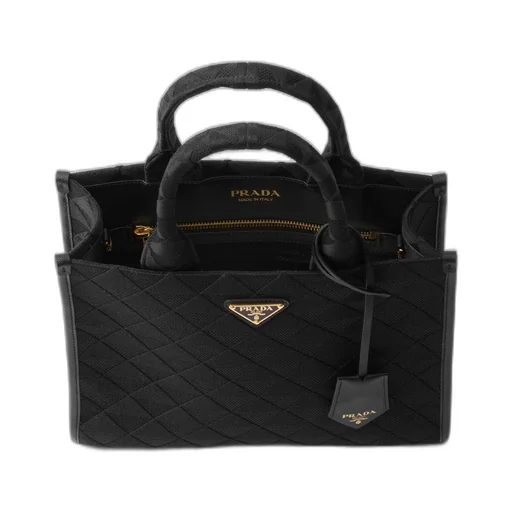 Prada Symbole medium embroidered fabric bag