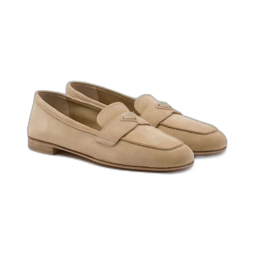 Suede loafers