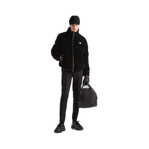 Cropped down jacket