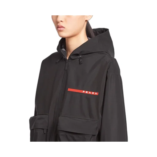 Technical fabric cargo jacket