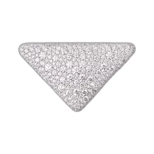 Eternal Gold brooch in white gold with diamonds