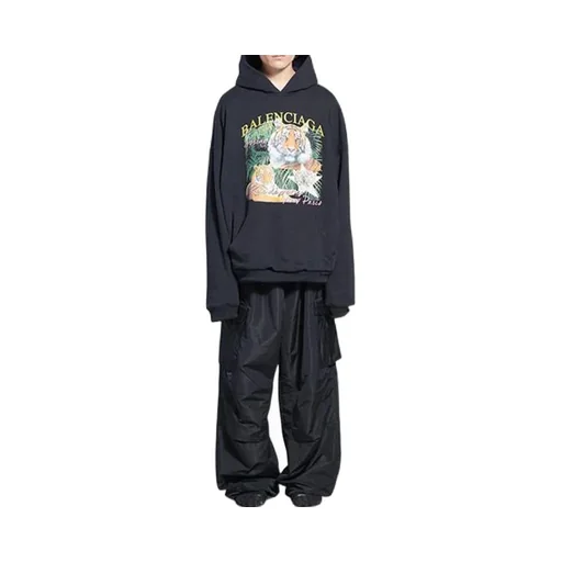 Year Of The Tiger FBI Revesible Hoodie