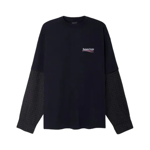 Political Campaign Layered T-Shirt Oversized