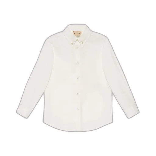Children's cotton shirt with embroidery