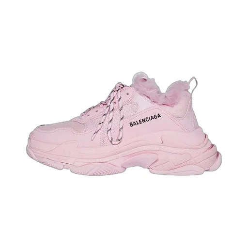 Triple S Sneaker Fake Fur