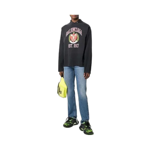 Est. 1917 College Logo Print Hoodie