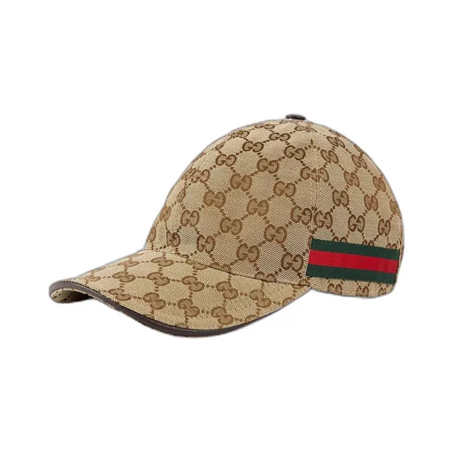 Original GG canvas baseball hat with Web