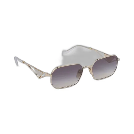 Sunglasses with triangle logo