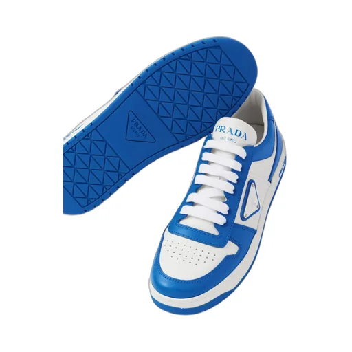 Downtown perforated leather sneakers