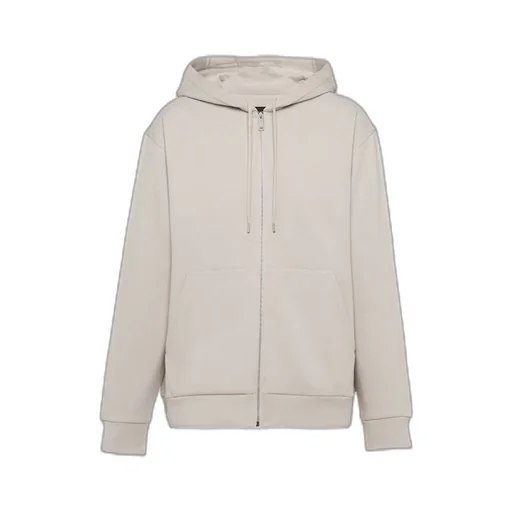 Cotton and cashmere hoodie