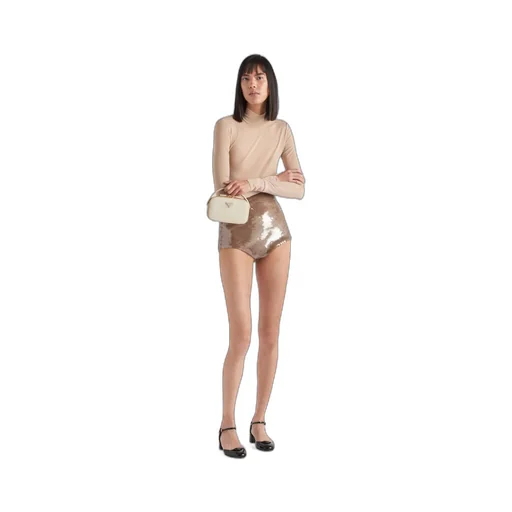 Sequined tulle panties