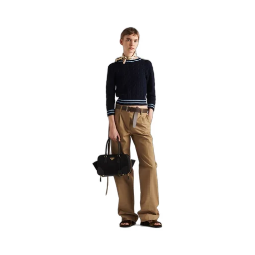 Cotton crew-neck sweater
