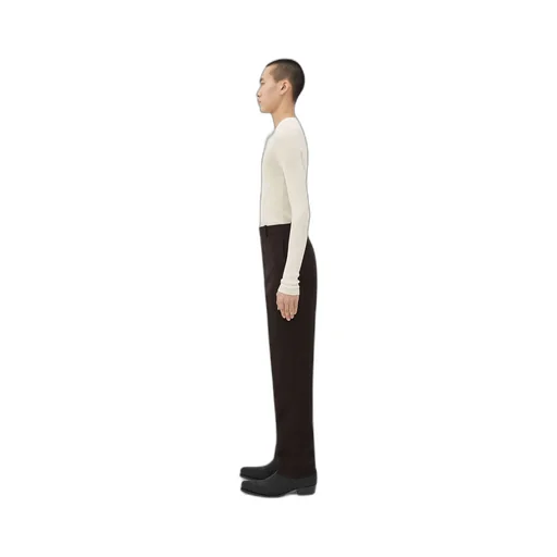 Structured Cotton Pants