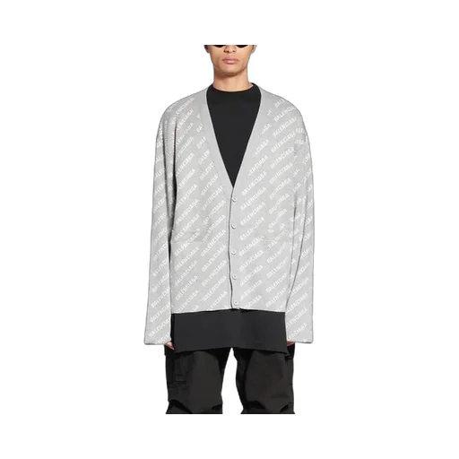 Mini Allover Logo Cardigan