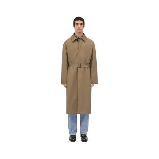Light Cotton Twill Trench Coat