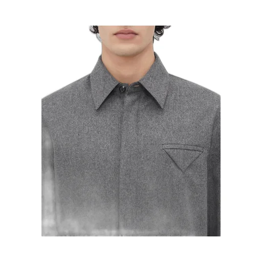 Light Wool Flannel Shirt