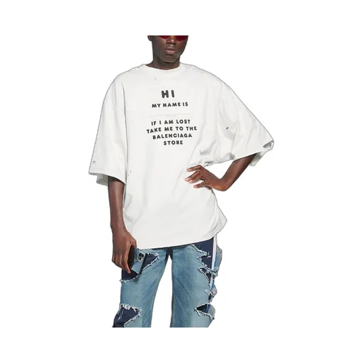 HI MY NAME IS Wide Fit T-Shirt