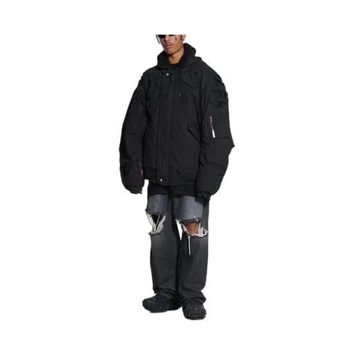 Destroyed Bomber Jacket