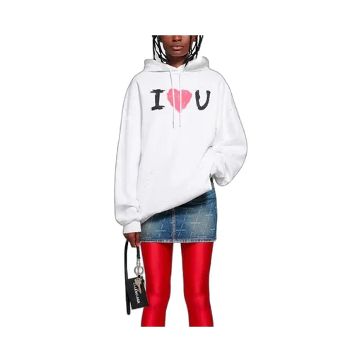 Printing Hoodie White