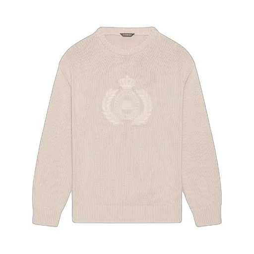 BB Laurel Crown Logo Crewneck Knitted Sweater