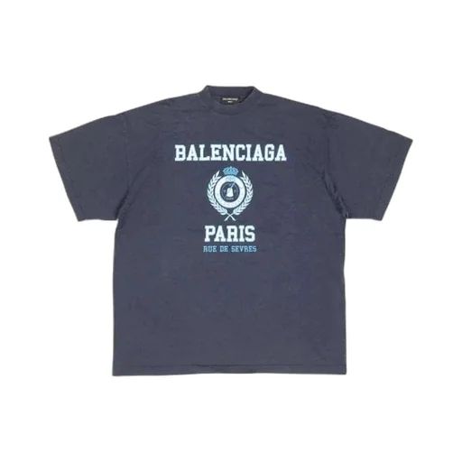 College Crest Oversized T-Shirt
