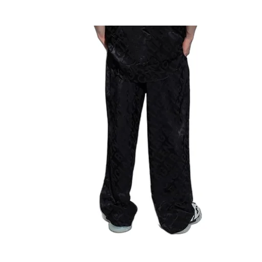 Logo Jacquard Trousers