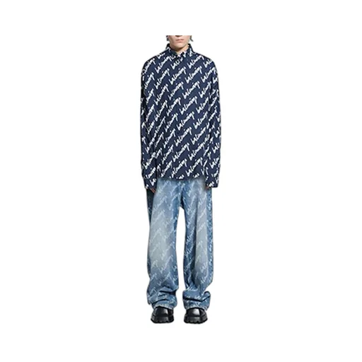 Scribble Logo Short Sleeve Shirt Large Fit