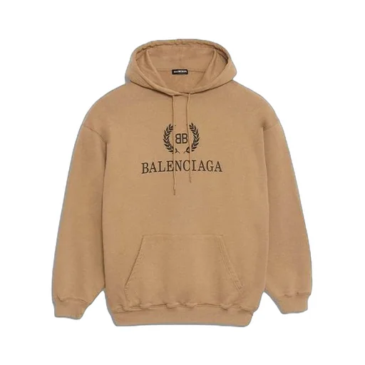 BB Logo Print Hoodie