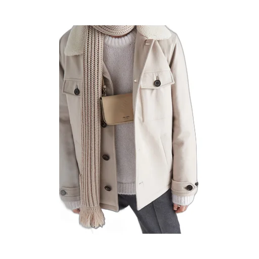 Cashmere blouson jacket