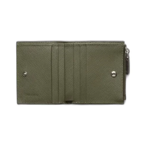 Small Saffiano leather wallet