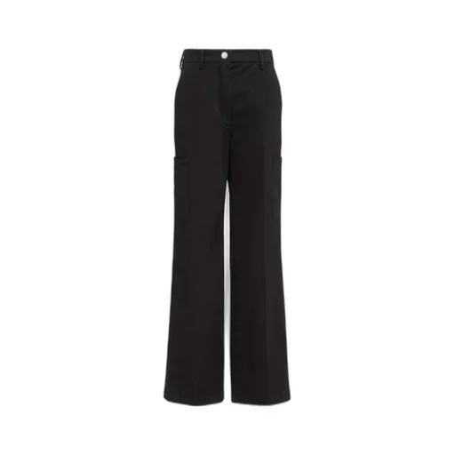 Stretch gabardine pants