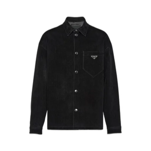 Stretch cotton shirt