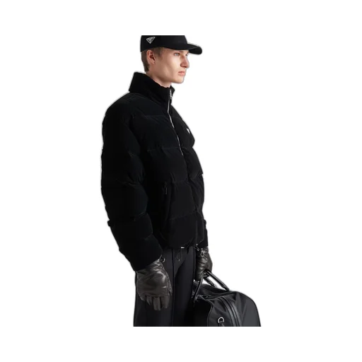 Cropped down jacket