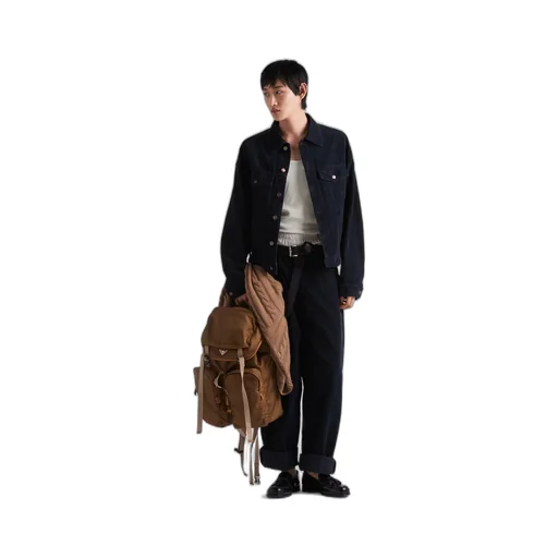 Corduroy blouson jacket